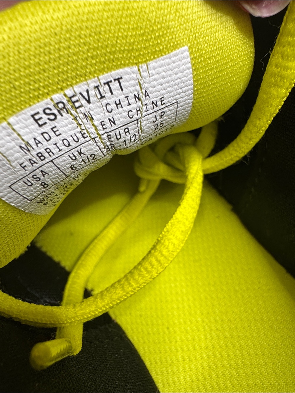 Easy Spirit E360 Gray with Neon Yellow Athletic Sneakers NWT 8 - Picture 12 of 13